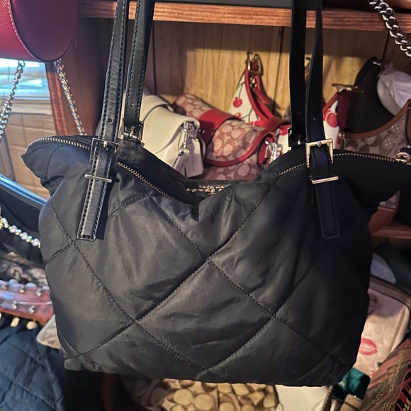 Kate Spade Black Quilted Shoulder Bag - Picture 2 of 3